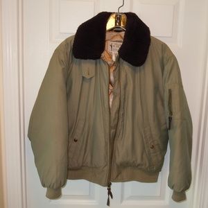 Womens Goose Down Bomber Jacket
